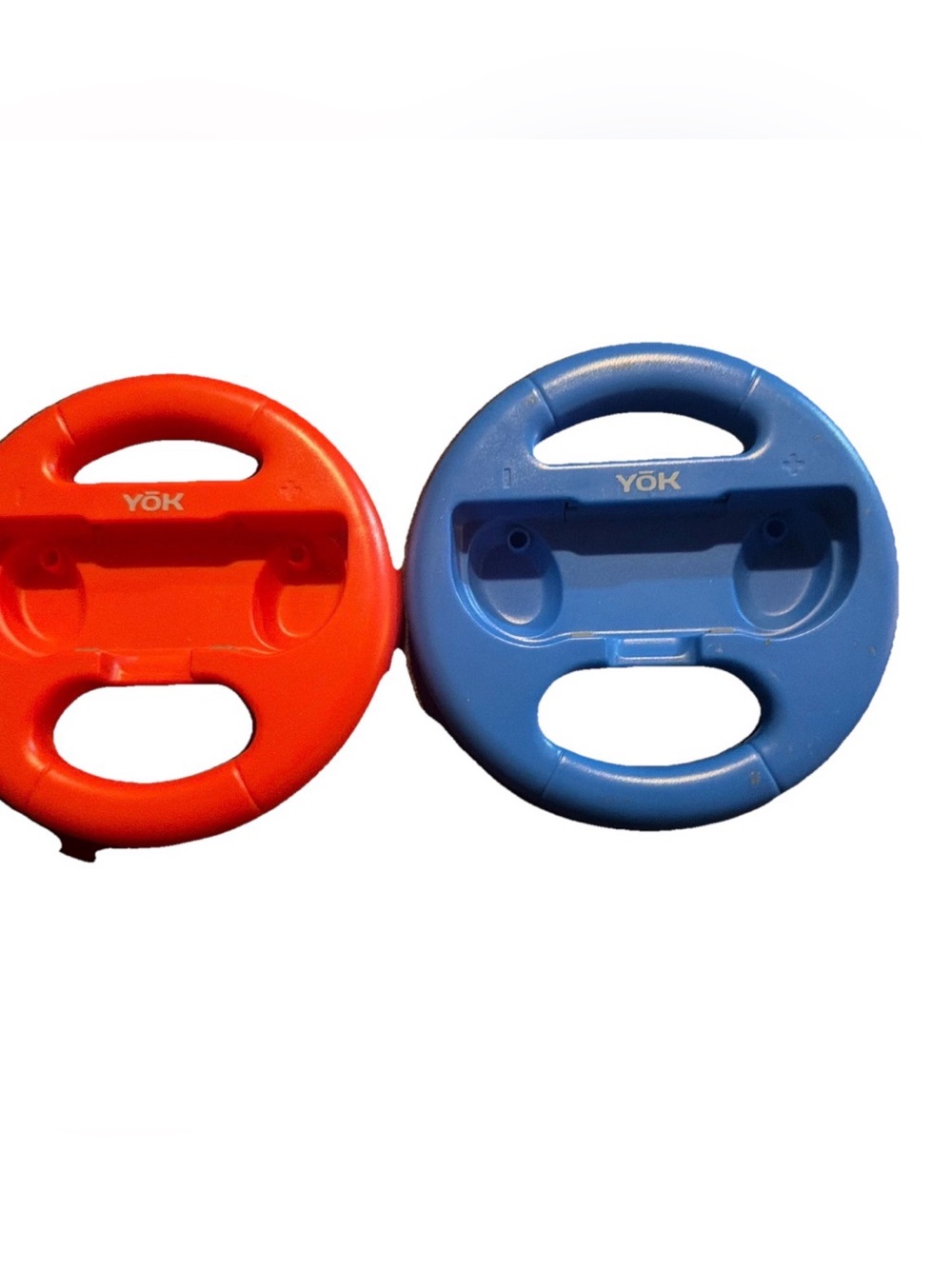 Yok Nintendo‎ Switch Steering Wheel, Racing Wheels for Joy-Con (2 Pack) Blue/Red